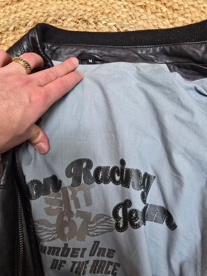 blouson cuir très bon état - photo numéro 4