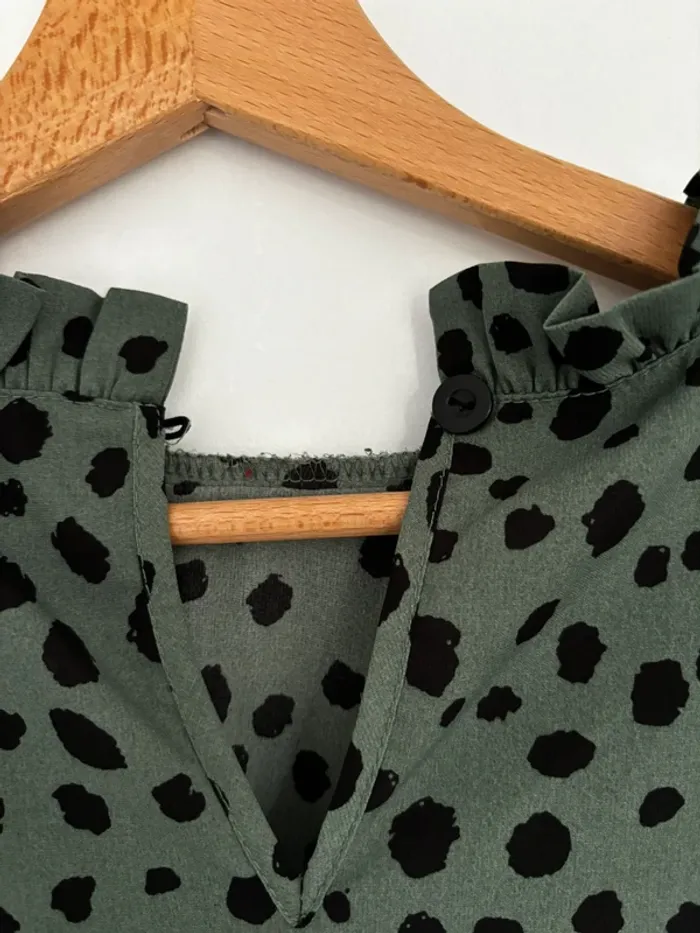 Blouse verte - photo numéro 3