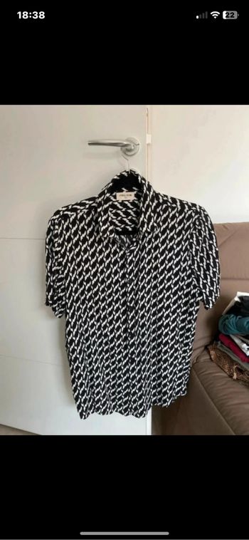 Chemise fluide à imprimé