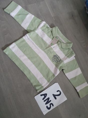 Maillot t-shirt polo 2ans