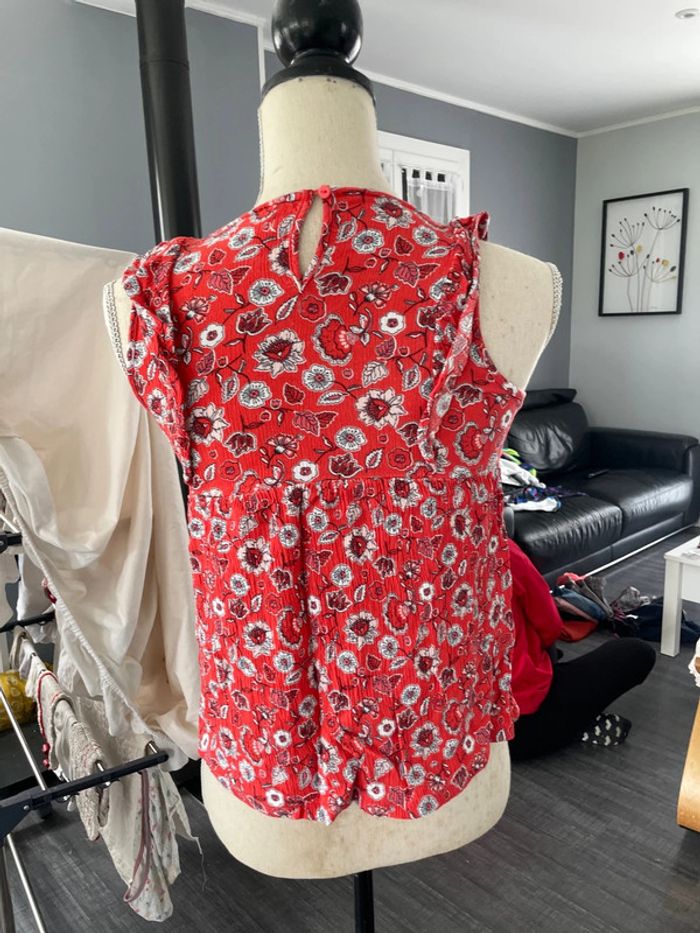 Débardeur / blouse sans manche taille 12 ans marque gemo - photo numéro 2