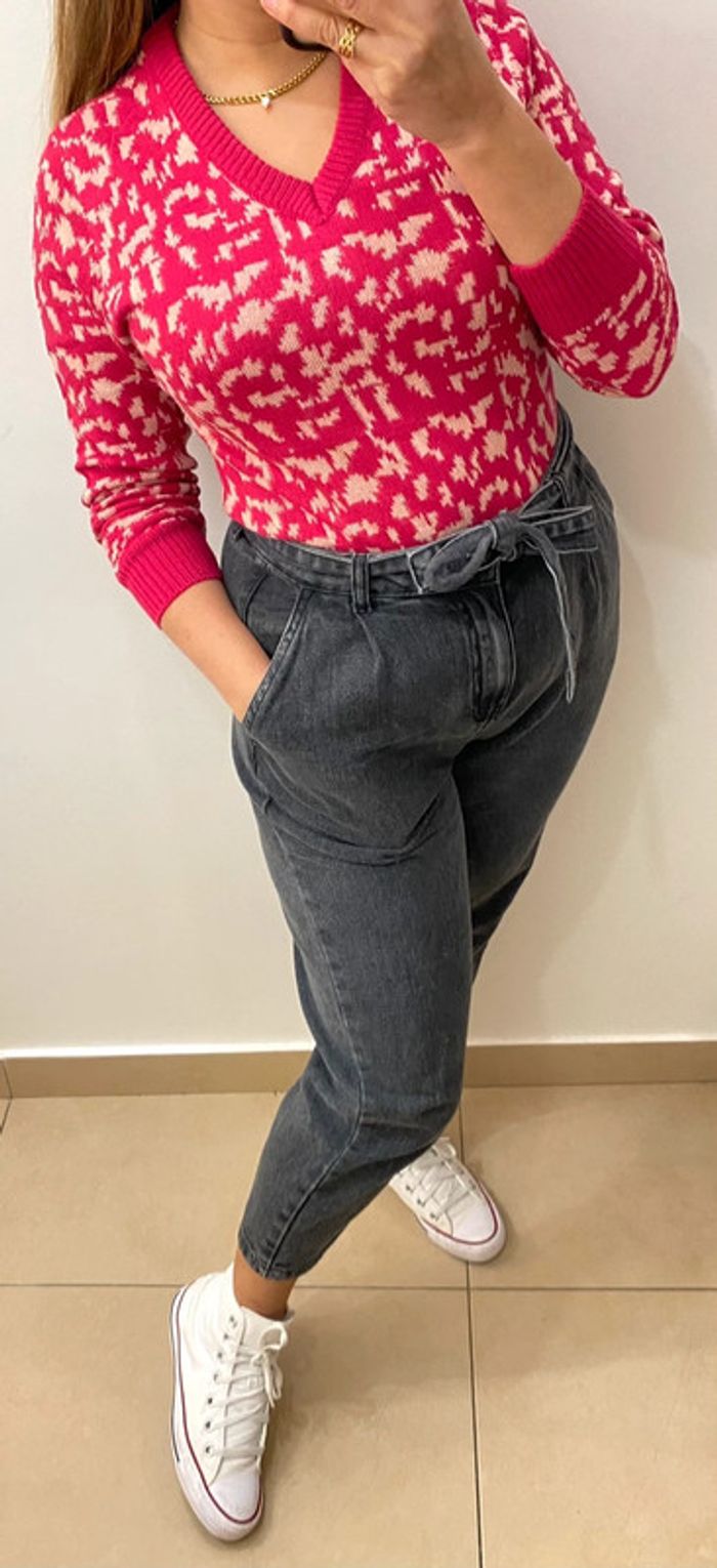 Pull Léopard Taille S - photo numéro 5