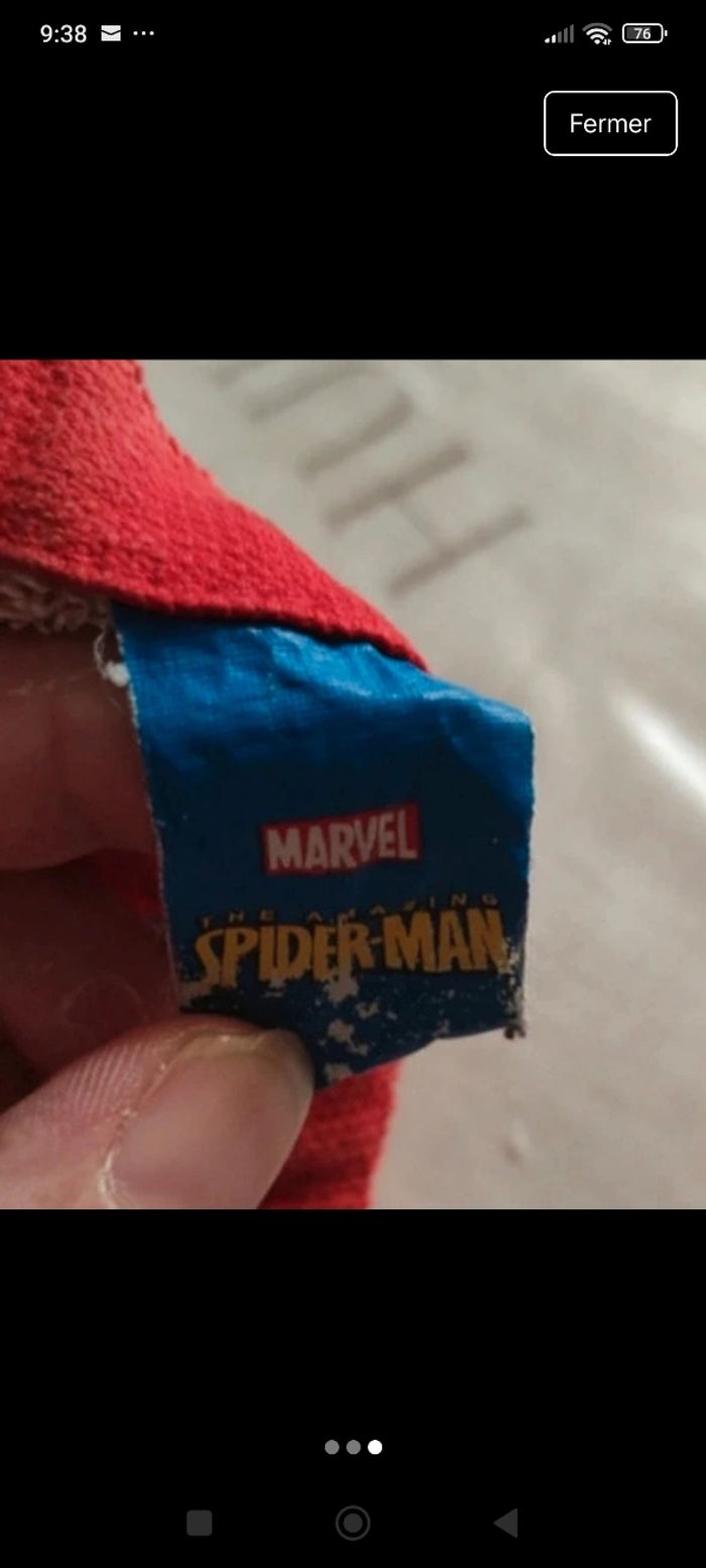 Poncho spiderman - photo numéro 3