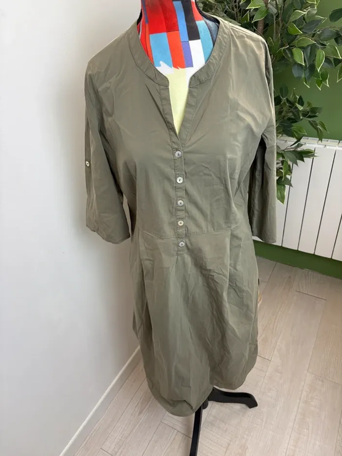 Robe Betty Barclay | Kaki | Taille 40