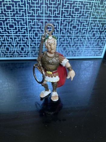 Figurine Porte-clés Vintage Asterix César Plastoy 1997n