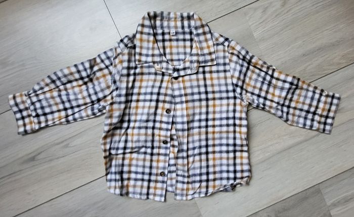 Chemise manches longues 12 mois