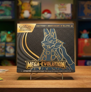 Coffret Pokémon ME01 ETB Coffret Dresser d'Elite - Neuf & Scellé - Lucario