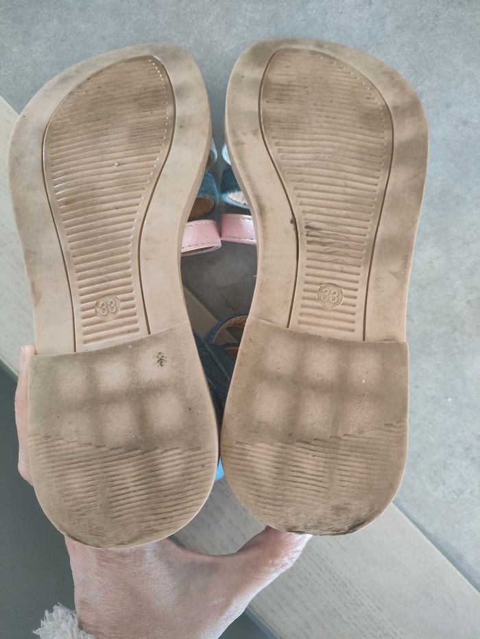 Sandale fille taille 33 - photo numéro 6