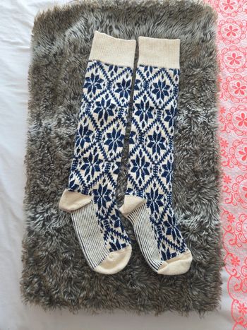 Longues chaussettes en laine