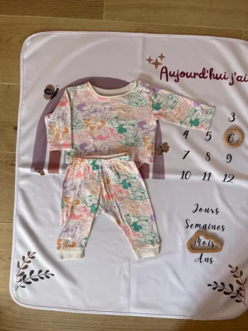 Ensemble bébé fille Primark – Taille 6 mois – Disney Baby