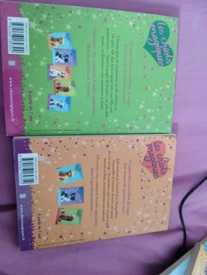 Lot de deux livres "les chiots magiques" - photo numéro 2