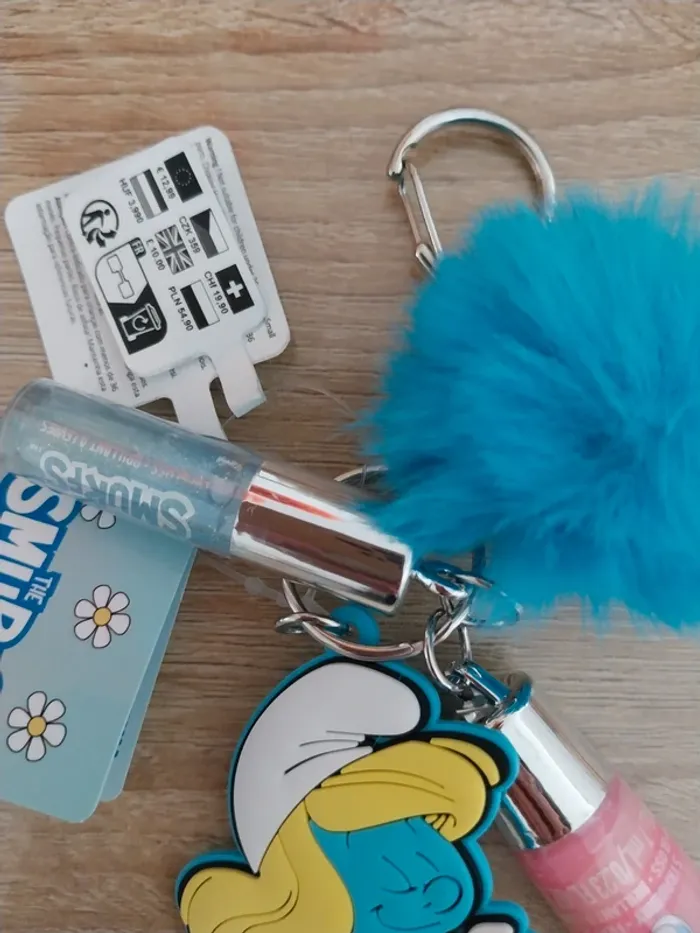 Porte-clefs avec gloss The Smurths - photo numéro 2
