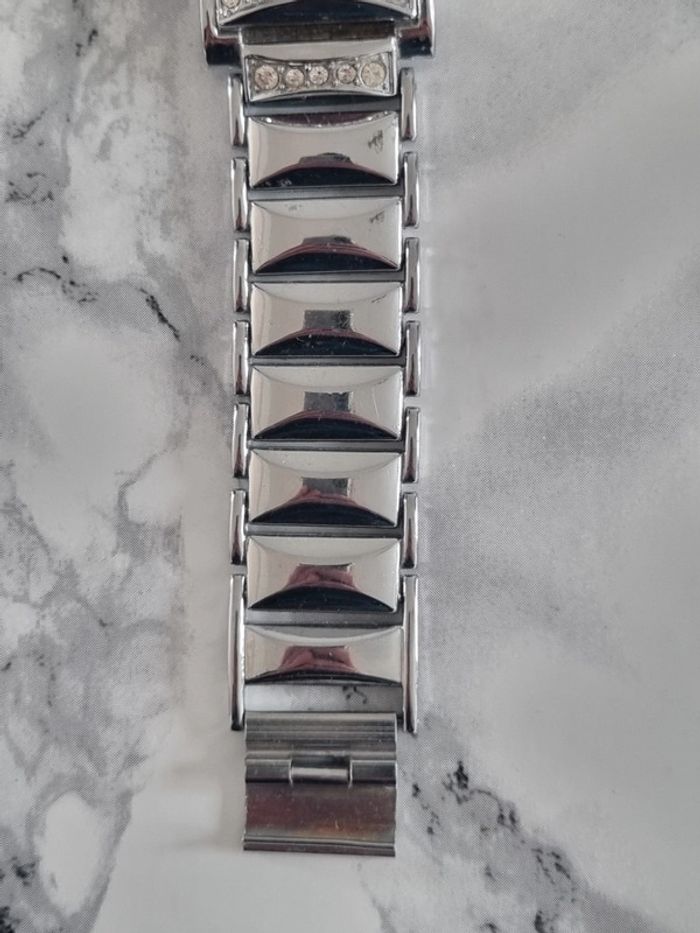Montre argenté strass Année '90 - photo numéro 11