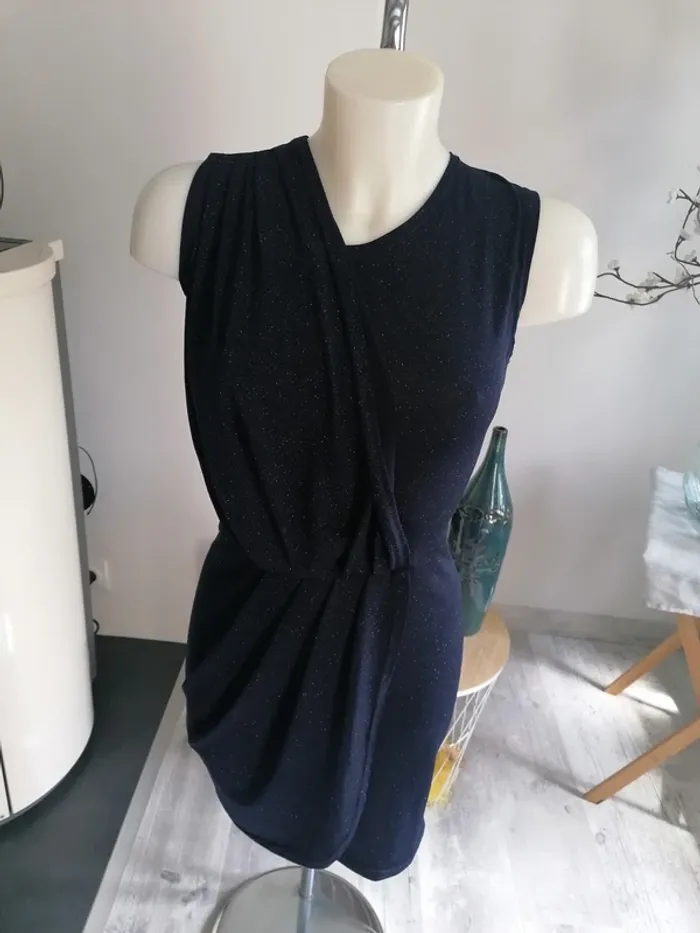 Robe drapée tissaia 42.