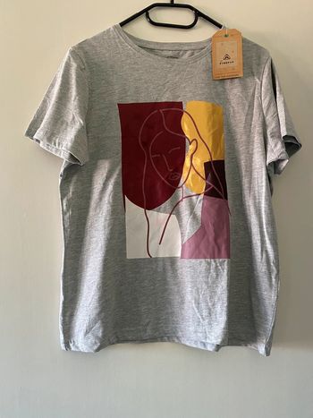 T-shirt gris Firefly Taille S
