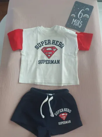 Ensemble superman 6 mois