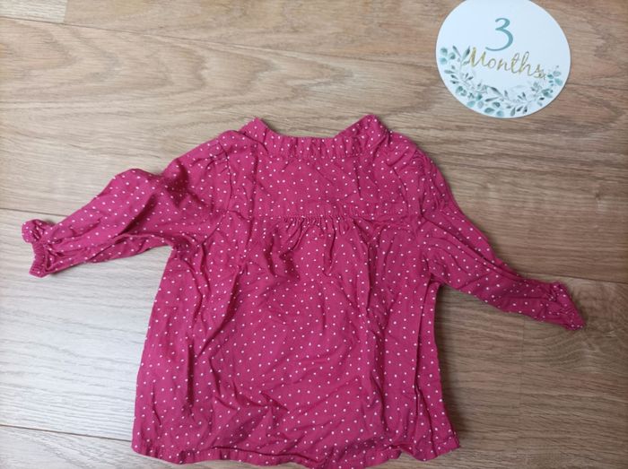 Blouse fille 2/4 mois H&M - photo numéro 2