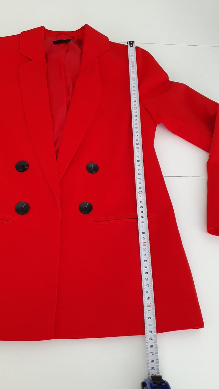 Veste rouge Etam en 34 - photo numéro 3