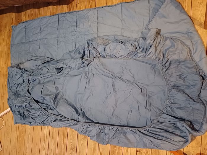 Sac de couchage avec drap housse 1 personne - photo numéro 2