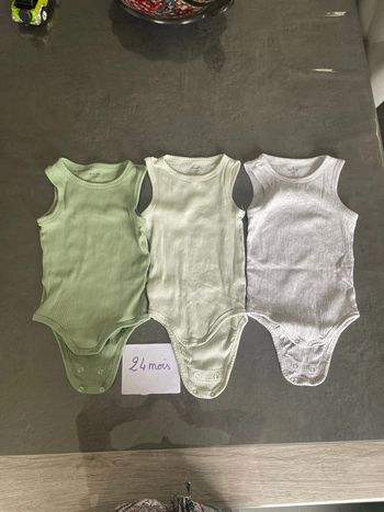 Lot 3 Bodies débardeur