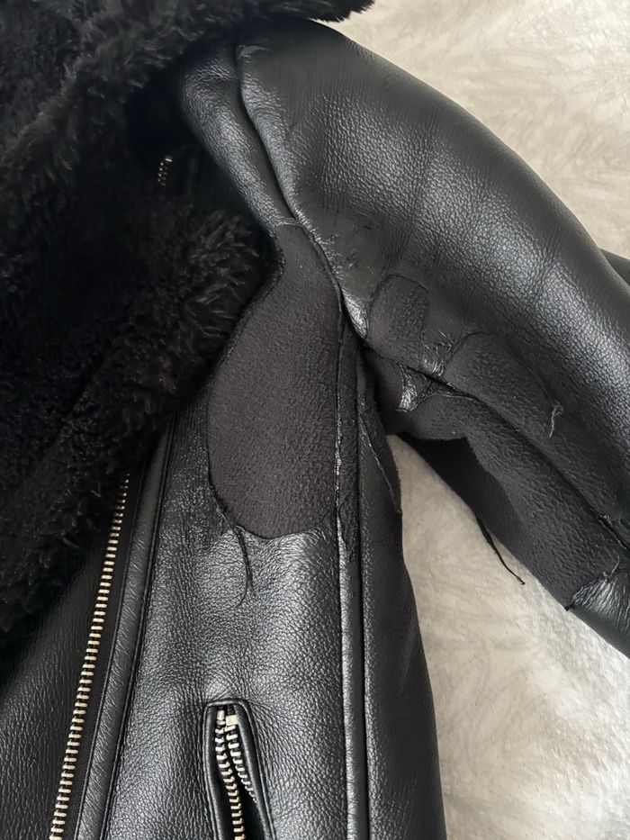 Manteau chaud noir Mango - photo numéro 9