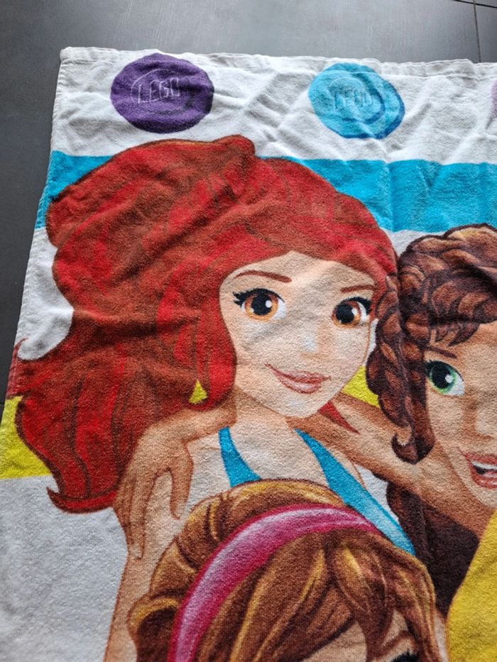 Serviette de plage lego friends 70 × 140 cm neuve - photo numéro 5