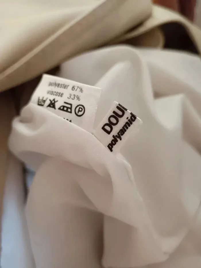 Trench mi-long crème Blizzand années 70 - photo numéro 13