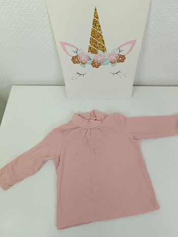 🦄 Tee shirt bébé fille taille 6 mois 🦄