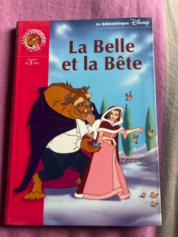 Livre Disney La Belle et la Bête