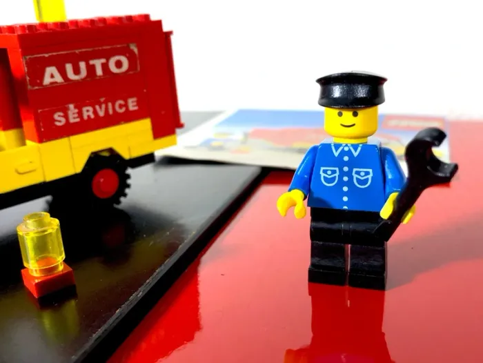 LEGO City n° 646 - Auto Service Truck - 100% complet, notice - photo numéro 3
