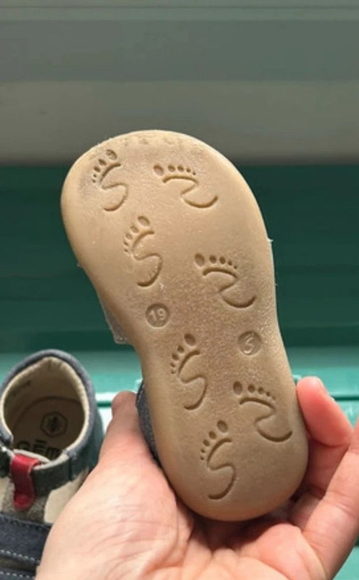 👣 Sandales bébé cuir – Taille 19 – Gémo - photo numéro 13