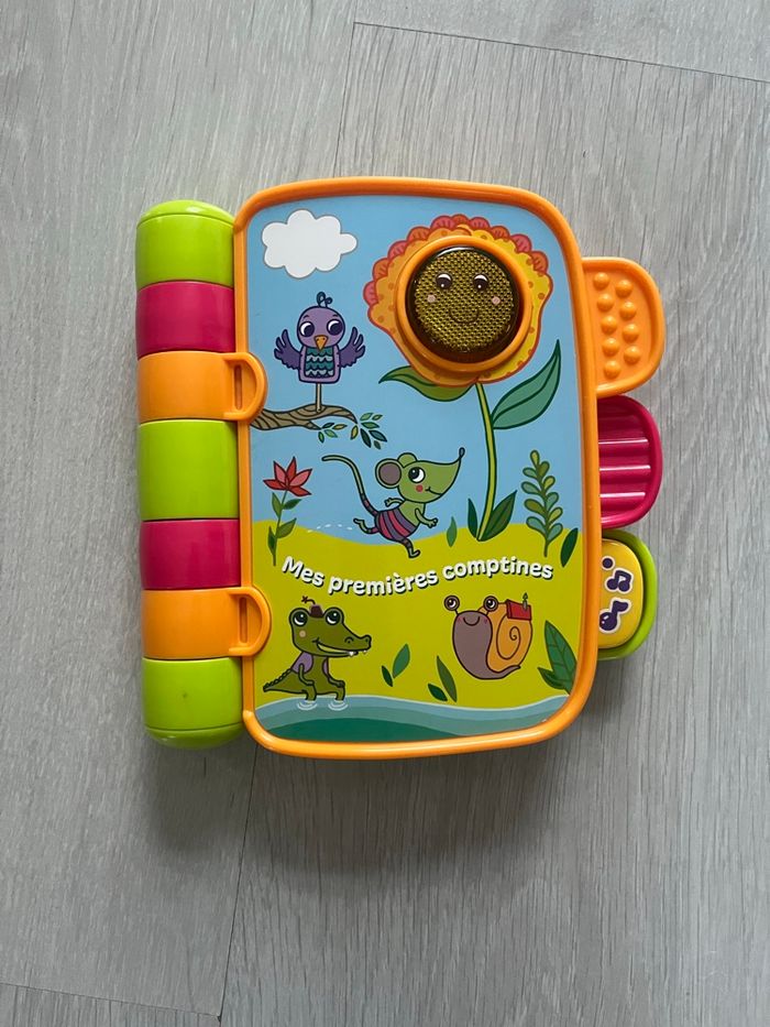 Livré électrique mes premières comptines