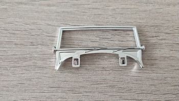 Support pare-brise pièce détachée miniature jaguar SS 100 1937 1/18 burago #B62