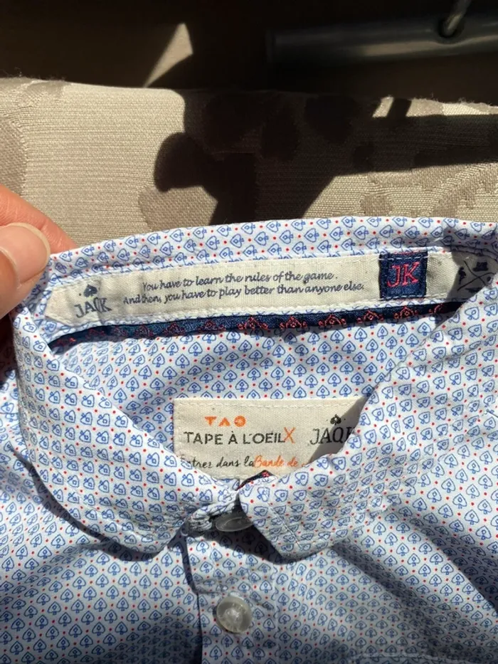 Chemise tape a l’œil x JAQK garçon 4 ans edition limitée - photo numéro 10