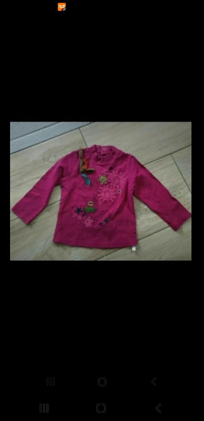 T-shirt bébé fille catimini 18 mois