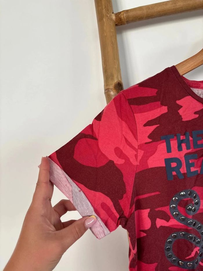 t-shirt superdry rouge taille M/38 - photo numéro 4