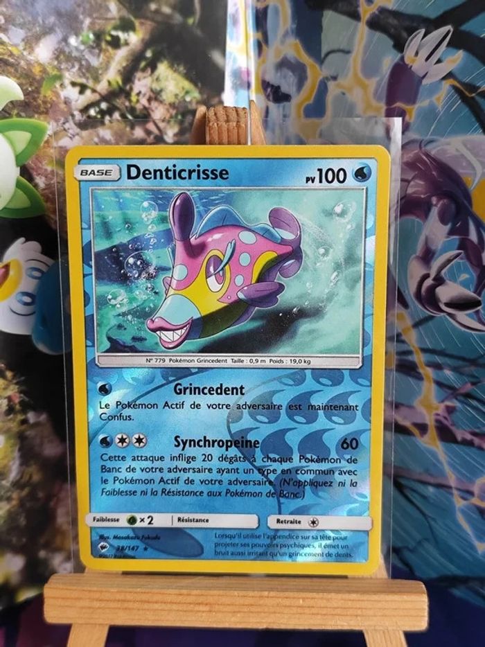 Denticrisse reverse rare 38/147 ombres ardentes
