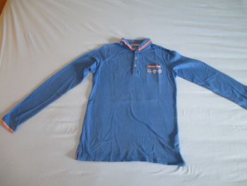 polo manches longues okaidi 14 ans