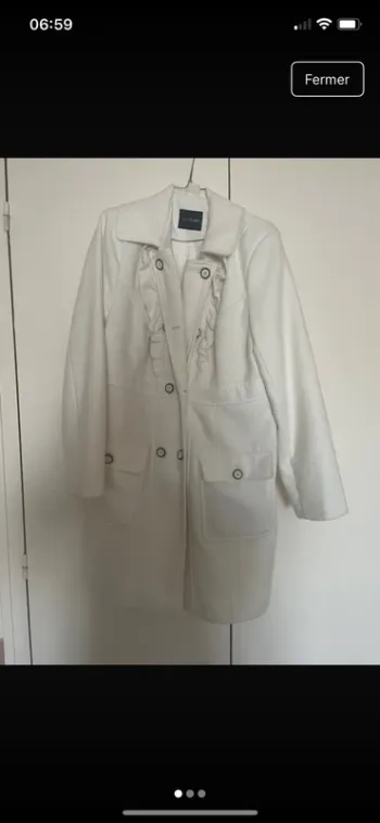 Cardigan bon prix blanc