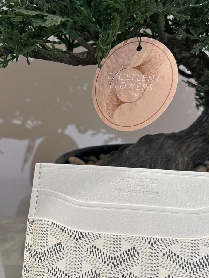 Porte carte Goyard Blanc - photo numéro 2