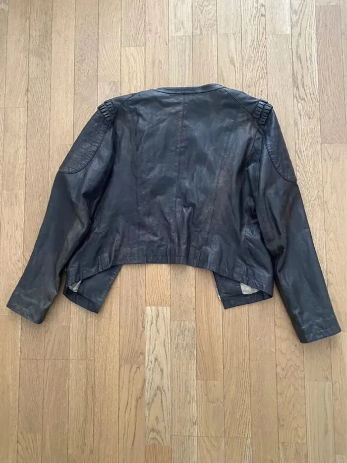 Perfecto en cuir Boss Orange taille 38 - photo numéro 8