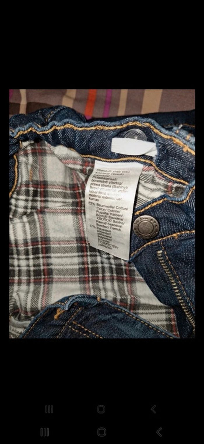 Jean's spécial hiver molletonné taille 14ans - photo numéro 3
