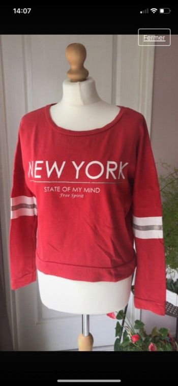 Sweat manches longues