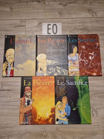 Lot de 5 bd les chroniques de panchrysa EO, série complète