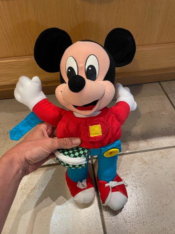 Peluche vintage Mickey Mouse