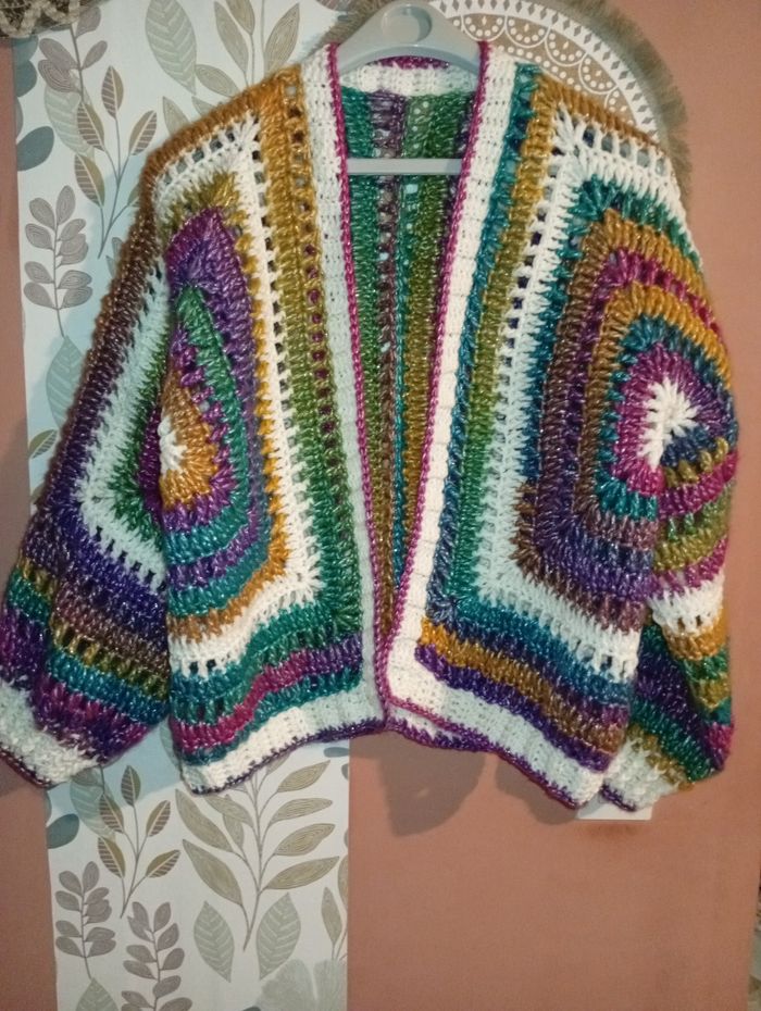 gilet au crochet - photo numéro 3