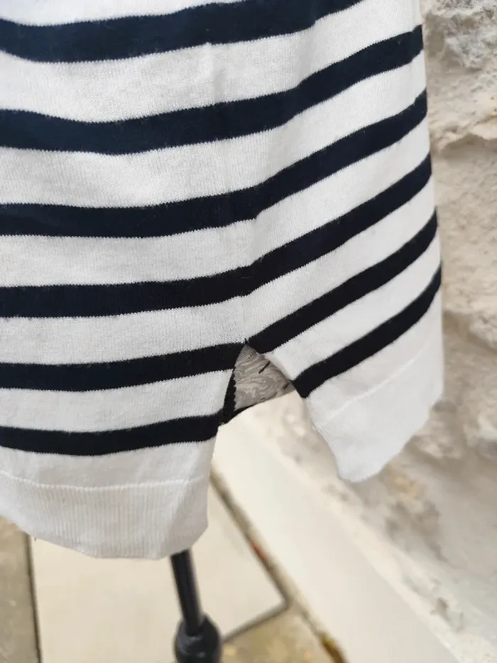 Superbe marinière femme taille M oversize - photo numéro 4