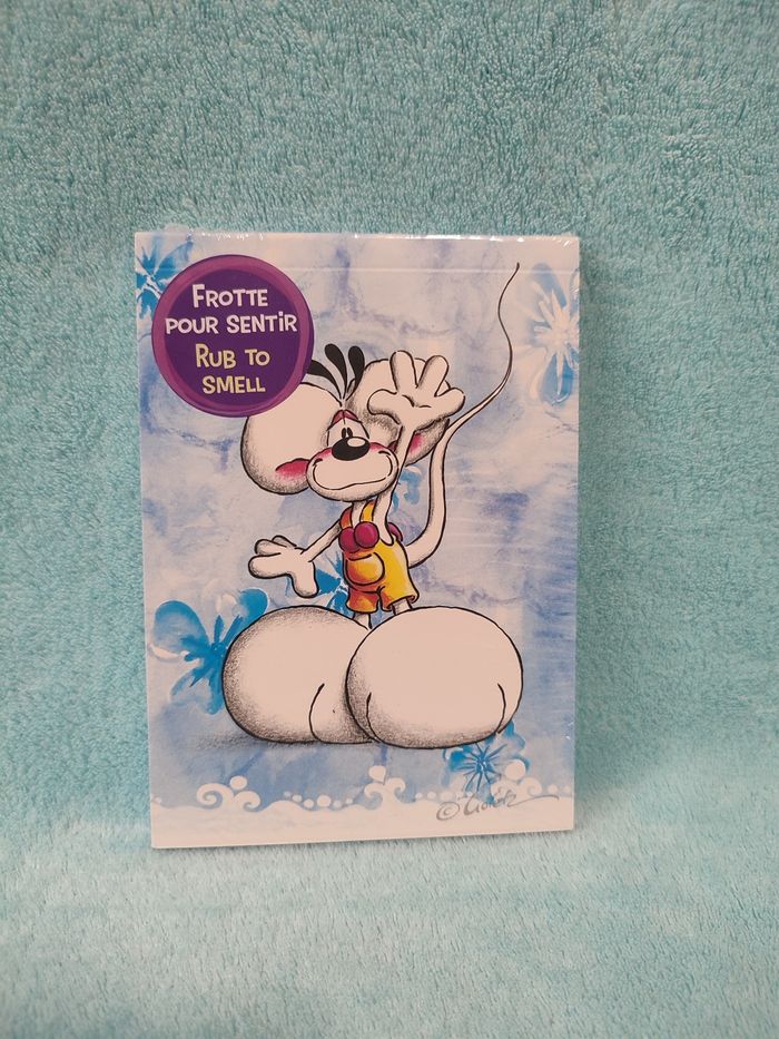 Bloc parfumé A6 bleu 🐭 Diddl is back