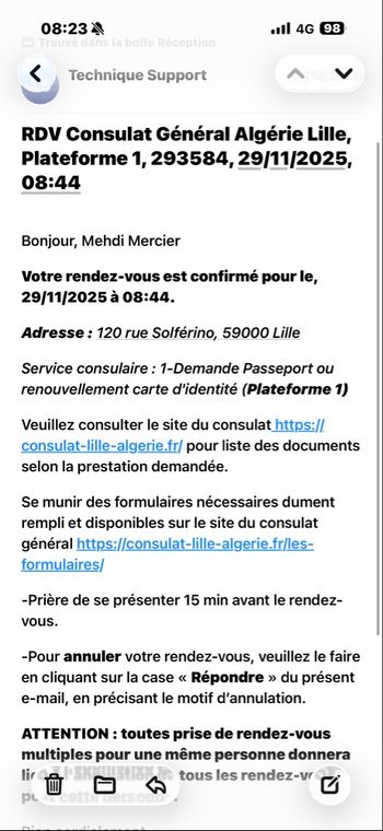 Ensemble Nike tech Lila