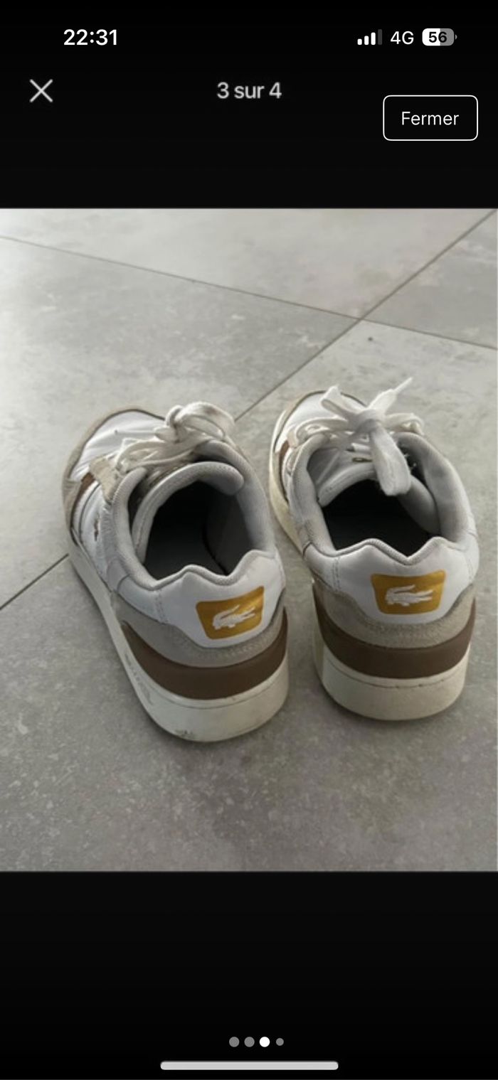 Basket Lacoste - photo numéro 2